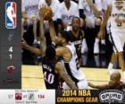 2014 NBA Finalleri, 5 maç, Miami Heat 87 - San Antonio Spurs 104